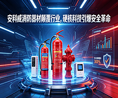 安科威消防器材颠覆行业，硬核科技引爆安全革命